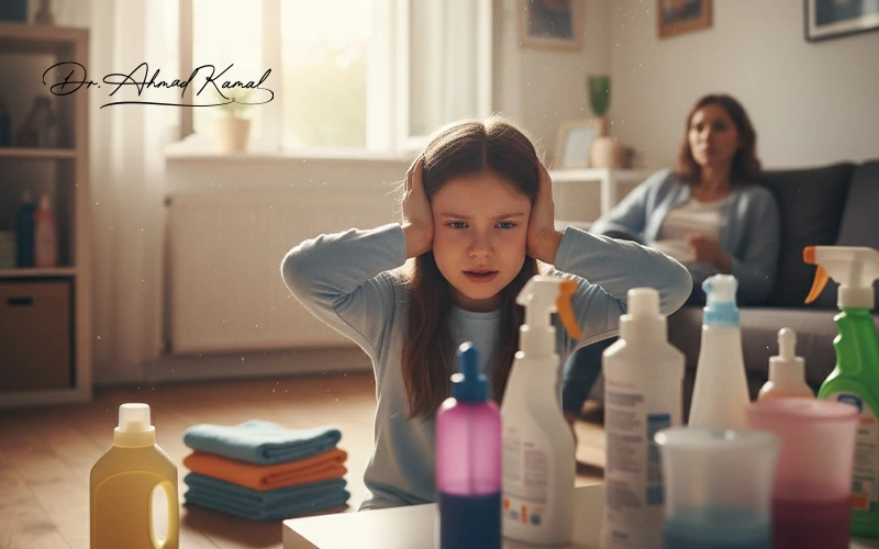 السموم المنزلية الصامتة وأثرها على اضطراب طيف التوحد