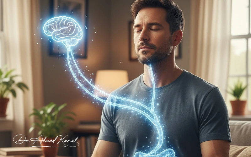 العصب الحائر: جسر التواصل بين أمعائك وحالتك النفسية