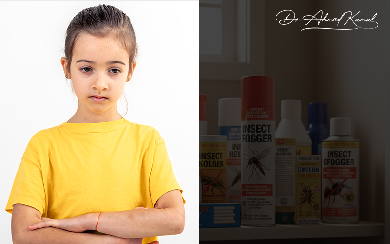 المبيدات الحشرية في الغذاء وأثرها على نمو الدماغ